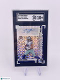 Simi Fehoko 2021 Mosaic Silver Auto Autograph Rookie RC SGC 10