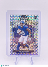 Malik Nabers 2024 Prizm Silver Mosaic Rookie RC Giants
