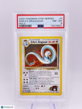 Erika’s Dragonair 2000 Pokémon Gym Heroes Holo PSA 8 4/132