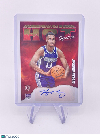 Keegan Murray 2022 NBA Hoops Hot Rookie Auto Autograph Signatures Rookie RC