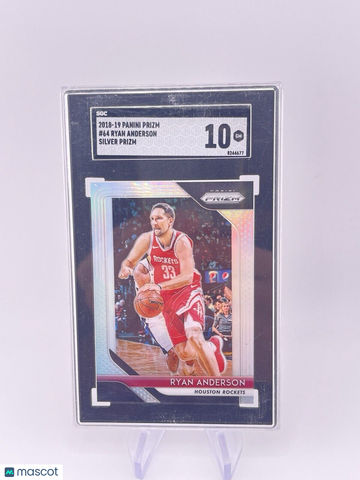 Ryan Anderson 2018 Silver Prizm SGC 10 Sp SSP