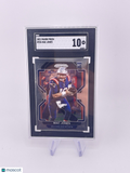 Mac Jones 2021 Prizm SGC 10 Rookie RC Patriots