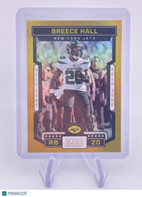 Breece Hall 2023 Panini Foil Gold /50 Jets