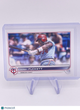 Kirby Puckett 2022 Topps Baseball Photo Variation SP #453 Twins