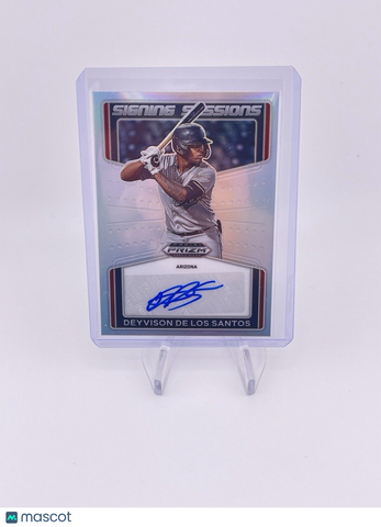 Deyvison De Los Santos 2022 Prizm Silver Auto Autograph Signature