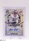 Cooper DeJean Silver Auto 2024 Mosaic Silver Prizm Rookie Eagles Autograph