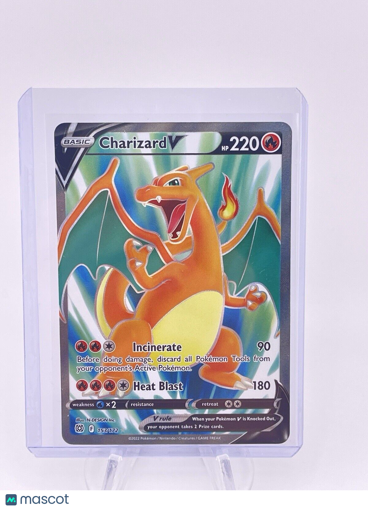 Charizard V (Full Art) 153/172 Swsh09: Brilliant Stars Holo (R)