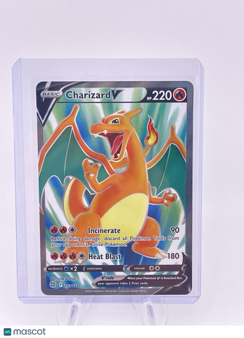 Charizard V (Full Art) 153/172 Swsh09: Brilliant Stars Holo (R)