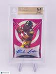 Noah Fant 2019 Leaf Valiant Pink Auto Autograph Card /15 BA-NF1 BGS 9.5 AUTO 10