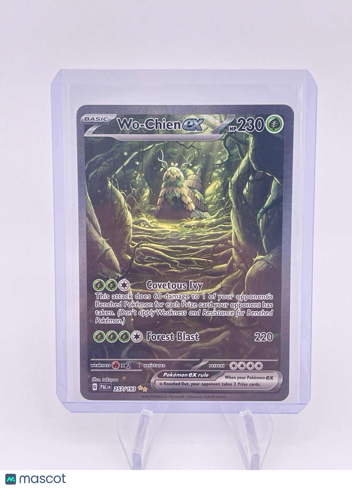 Wo-Chien EX Paldea Evolved Special Illustration Rare 257/193 Pokemon