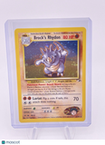 Brock's Rhydon 2/132 Gym Heroes 2000 Holo Rare Pokémon Card TCG