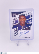 Velus Jones Jr 2022 Pen Pals Donruss Eilte Auto Autograph Rookie RC