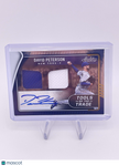 DAVID PETERSON 2022 ABSOLUTE TOOLS OF THE TRADE BLUE DUAL PATCH AUTO /199