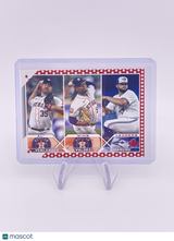 Justin Verlander Framber Valdez Alek Manoah 2024 Topps Independence Day /76
