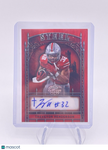 Treveyon Henderson 2024 Leaf Trinity 5/5 Red Auto Autograph Signature Ohio State