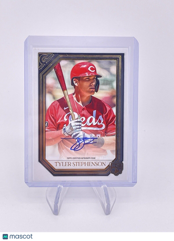 Tyler Stephenson 2021 Topps Gallery Rookies RC Auto #RA-TS Reds Autograph