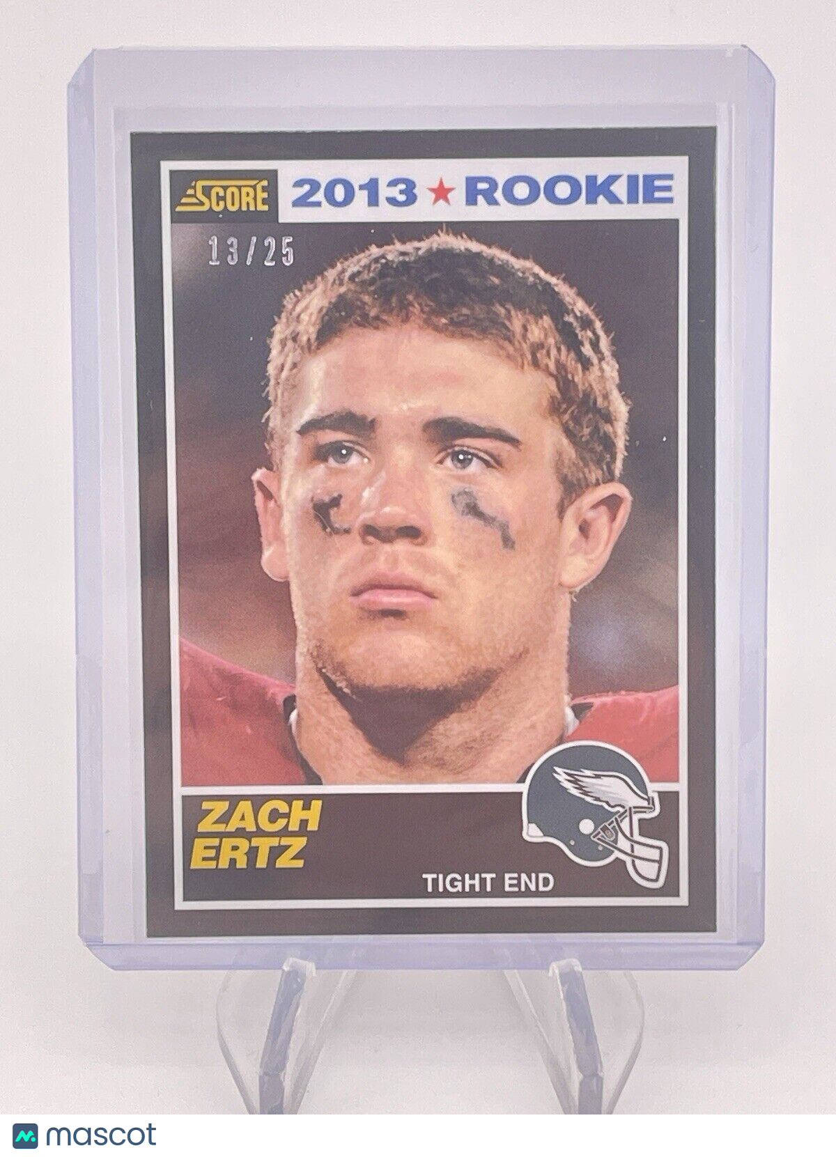 Zach Ertz 2013 Score Rookie RC Black Boarder /25