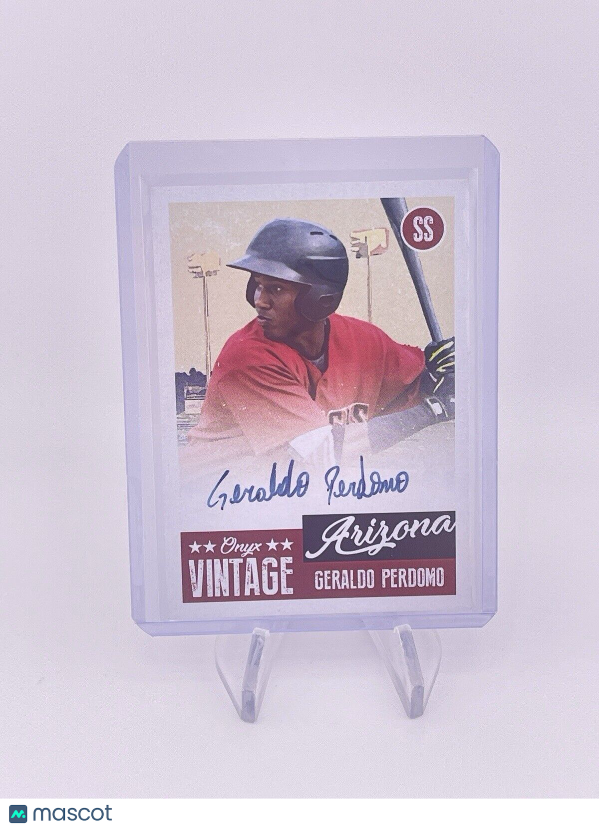 Geraldo Perdomo 2019 Onyx Vintage Auto Autograph