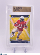 Parris Campbell 2019 Leaf Metal Draft Prismatic Gold 1/1 One Of One