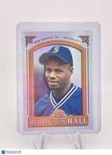 KEN GRIFFEY JR 1998 LEAF HEADING FOR THE HALL INSERT #d 1028/3500