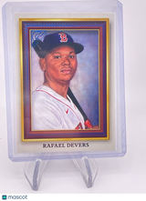 Rafael Devers 2022 Topps Gallery Blue 01/99 Boston Red Sox