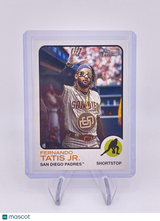 Fernando Tatis Jr. Padres SP 2022 Topps Heritage Image Variation #88