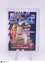 Zack Wheeler 2023 Topps Big League Phillies Black Boarder Foil /25