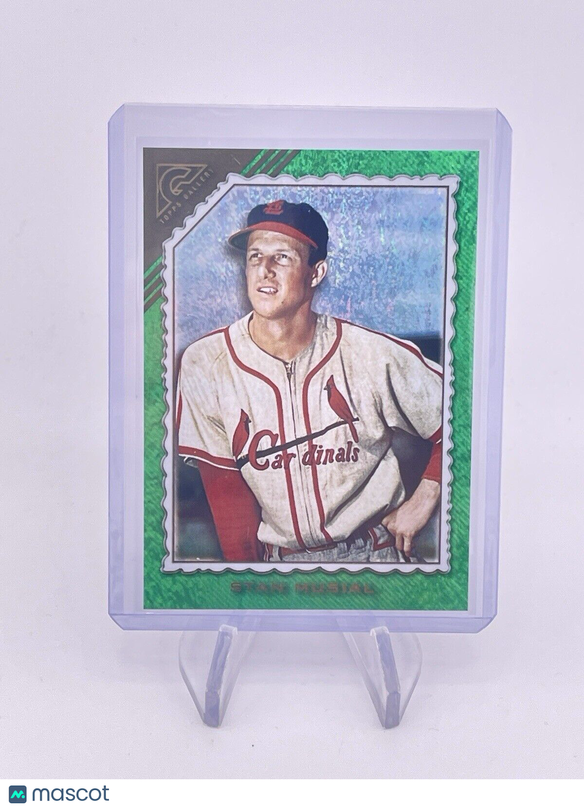 2022 Topps Gallery Stan Musial Green Pattern /99