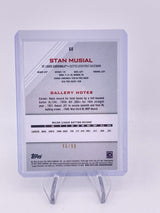 2022 Topps Gallery Stan Musial Green Pattern /99