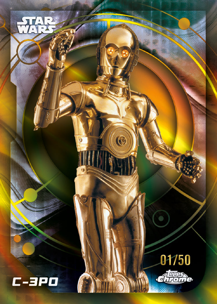 2026 Topps Chrome Star Wars Value Blaster Box