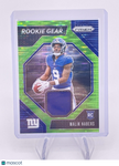 Malik Nabers 2024 Panini Prizm Rookie Gear Neon Green Pulsar Relic #RG-MNS