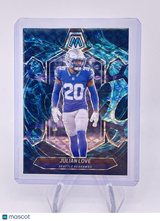 Juilan Love 2024 Panini Mosaic Genesis Prizm SSP Case Hit Lions