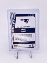 Drake Maye 2024 Panini Donruss Rookie Phenom Patch RC Jersey Patriots