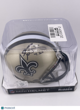 Ricky Williams Autographed Saints Eclipse Mini Helmet Auto Autograph