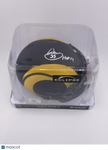 AENEAS WILLIAMS AUTOGRAPHED FOOTBALL ECLIPSE MINI HELMET JSA CERTIFIED Signature