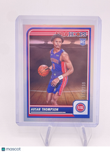 Ausar Thompson 2023-24 Panini Hoops Silver RC /199 Pistons Rookie