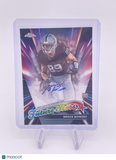 Brock Bowers 2024 Topps Chrome Auto Autograph Refractor Signature Rookie RC