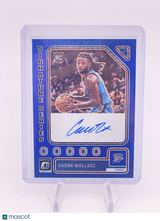 Cason Wallace 2023 Blue Optic Auto Autograph /25 Rookie RC Prizm OKC Thunder