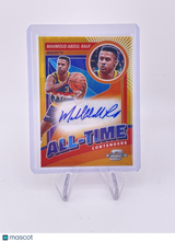 Mahmoud Abdul-Rauf 2023-24 Panini Contenders Optic Auto Autograph Gold Prizm /10