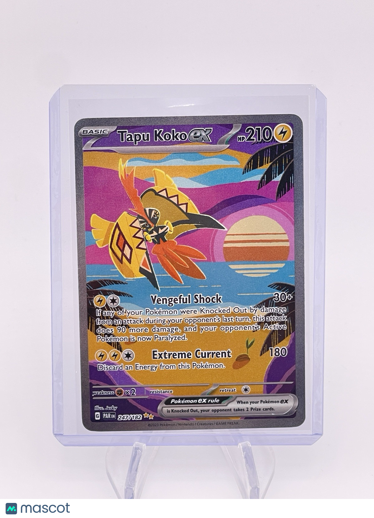 Tapu Koko ex 247/182 Sv04 Paradox Rift Holo