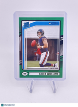 Caleb Williams 2024 Donruss Rated Rookie Green Press Proof RC Bears