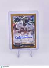 Dalton Hilliard 2024 Topps Chrome Gold Refractor /50 Auto Autograph Signature
