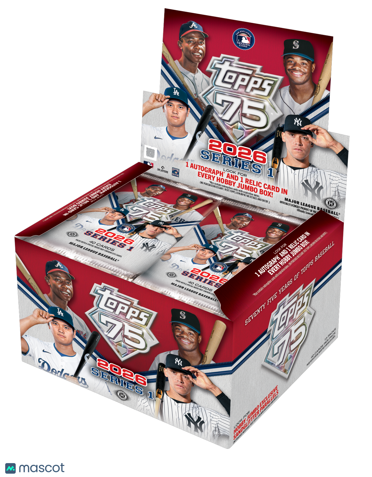 2026 Topps Series 1 Baseball Hobby Jumbo Box