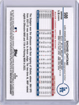 Shohei Ohtani 2024 Topps Chrome Sapphire Dodgers MVP