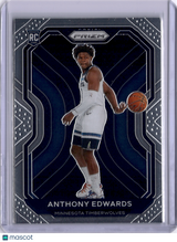 Anthony Edwards 2021 Panini Prizm Rookie RC Timberwolves