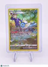 Vaporeon TG02/TG30 Brilliant Stars Trainer Gallery Ultra Rare Pokemon Card NM