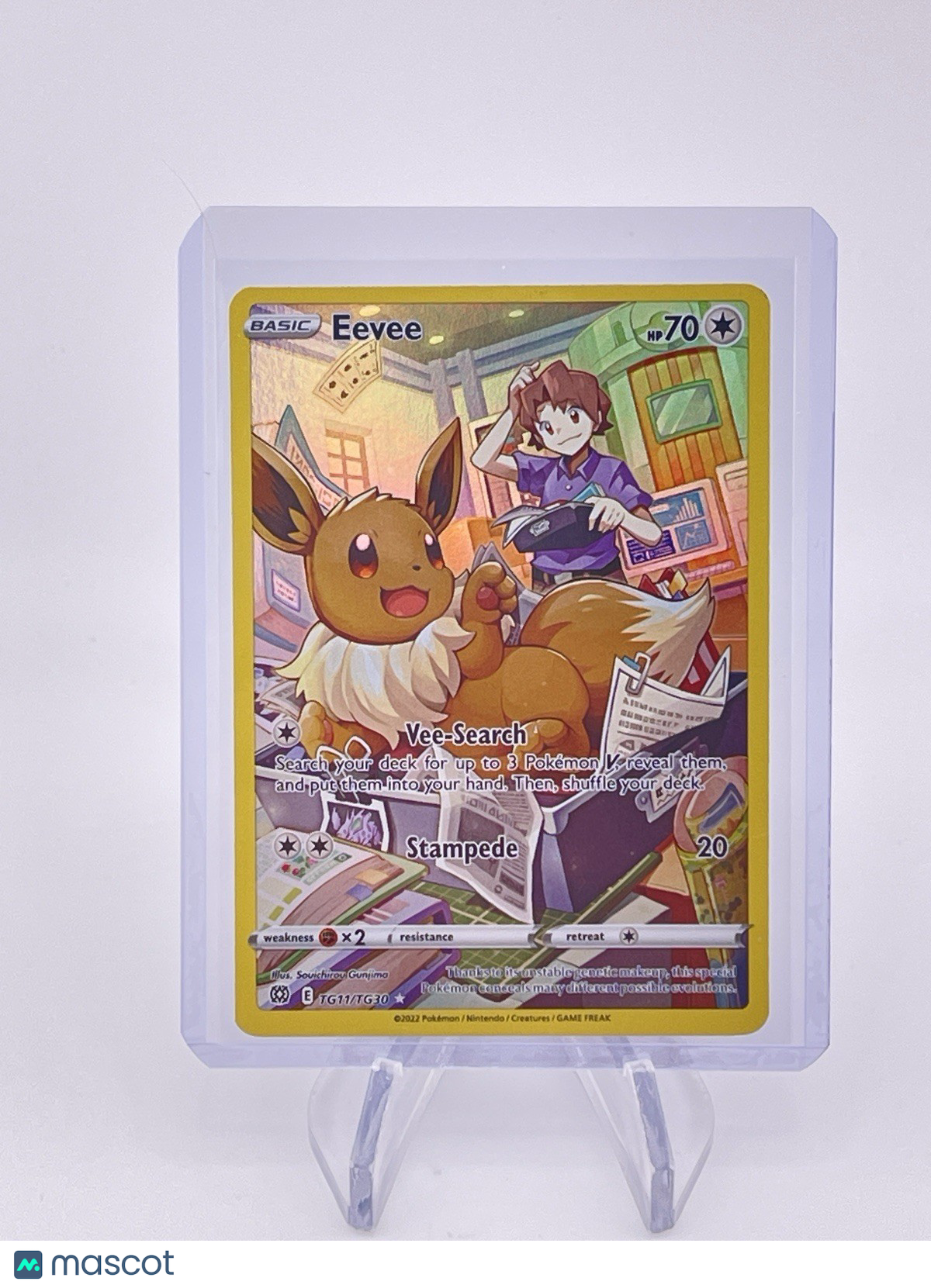 Eevee Pokemon Brilliant Stars Trainer Gallery TG11/TG30 Character