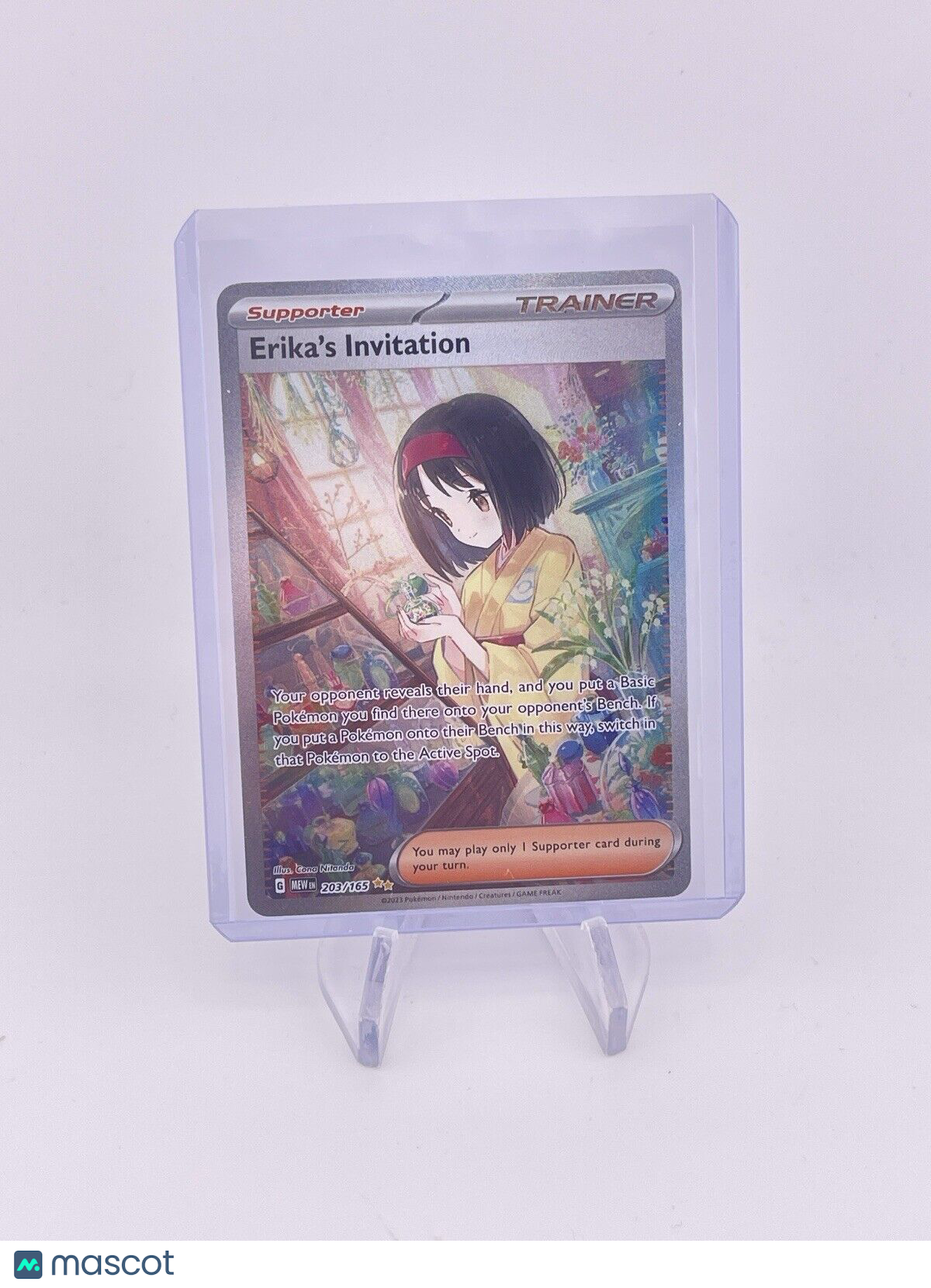 Erika's Invitation 203/165 Sv: Scarlet & Violet 151 Holo