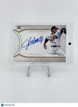 JOHN SMOLTZ 2018 Topps Definitive On Card Autograph Auto /25 Braves