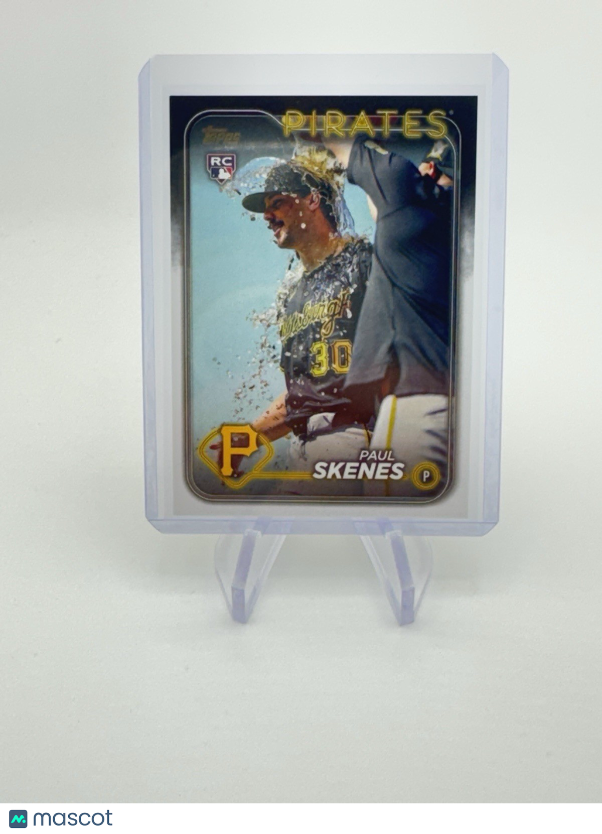 Paul Skenes 2024 Topps Update #100 Golden Mirror Rookie RC Pirates SSP